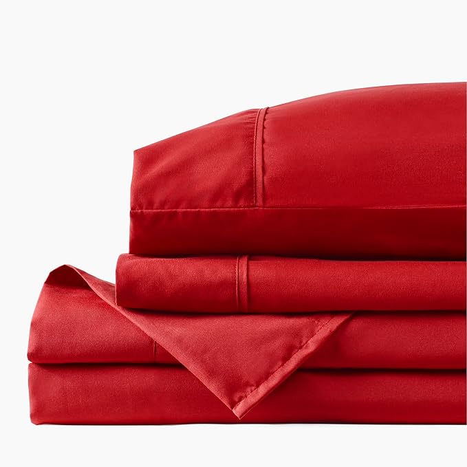 Velvet Cooling Bed Sheet Set - Split King - 5 Piece