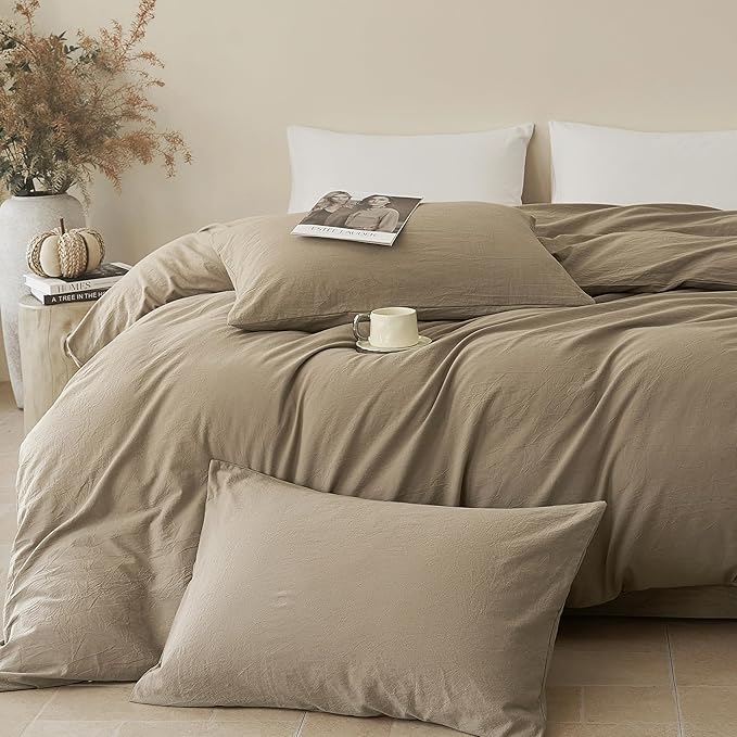Linen Duvet Cover Set - Queen