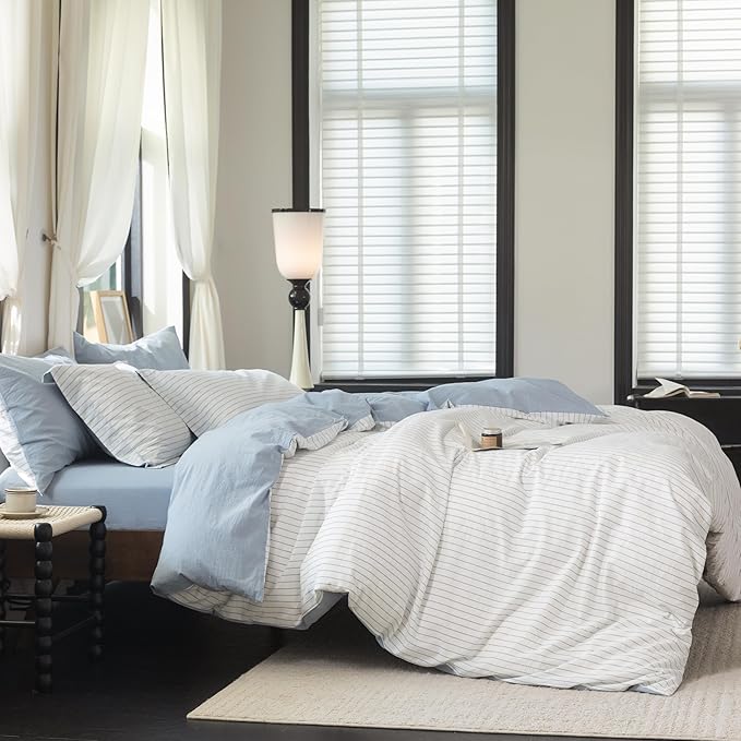 Linen Duvet Cover Set - Full
