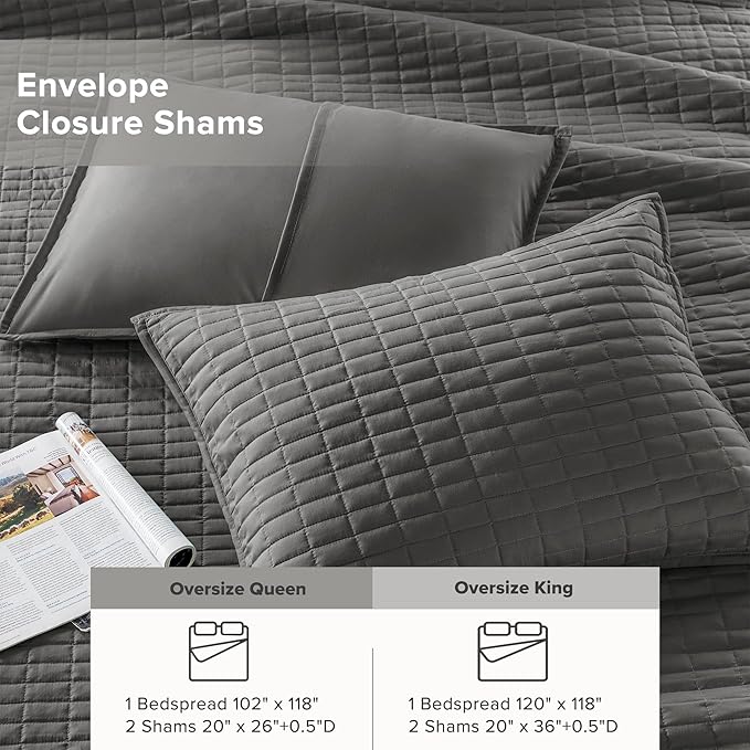 Microfiber Bedding Set - Queen - 3 Piece