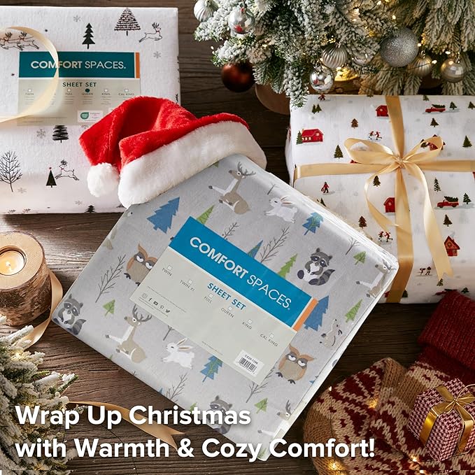 Flannel Bed Sheet Set - Twin XL - 3 Piece