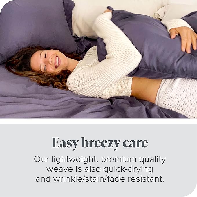 Microfiber Pillowcase Set - Queen - 4 Pack