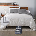 100% Cotton Duvet Cover Set - California King - 106 x 90 in - 3 Piece