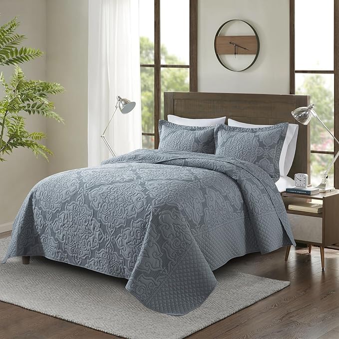 Microfiber Quilt Set - Queen