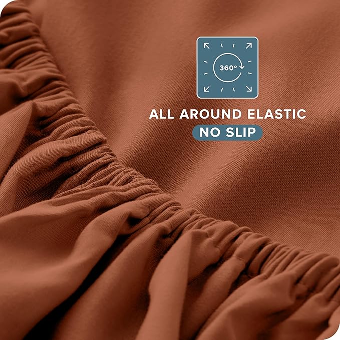 Microfiber Bed Sheet Set - California King - 4 Piece