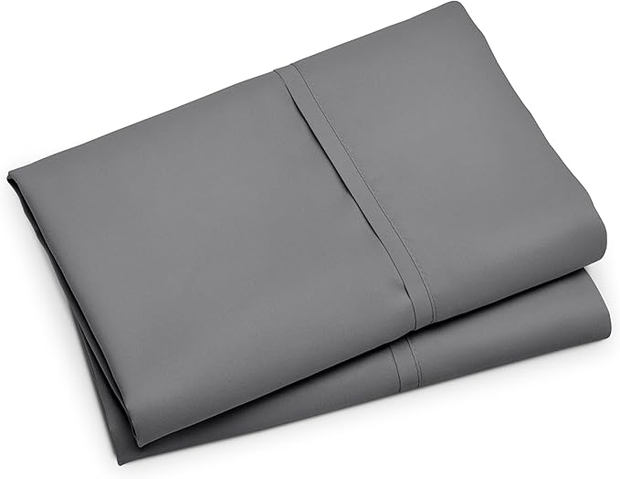 Microfiber Cooling Pillowcase Set - King - 2 Pack - 2 Piece