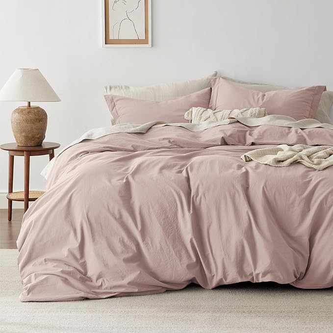 Linen Duvet Cover Set - Queen