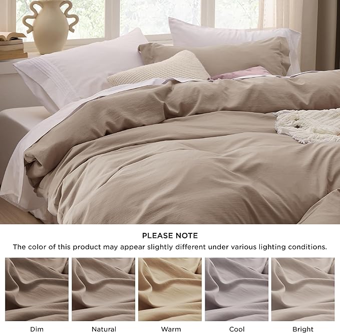 Duvet Cover Set - King - 104 x 90 in - 3 Piece