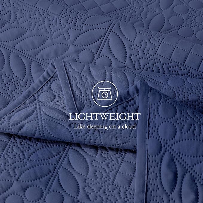 Microfiber Quilt Set - Twin - 2 Piece