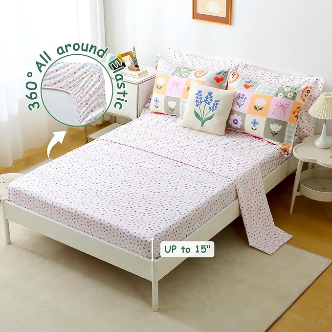 Microfiber Comforter Set - Twin - 6 Piece