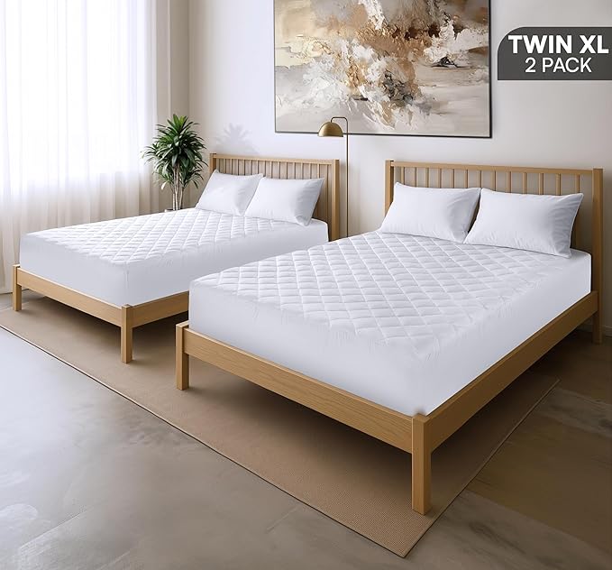 Mattress Pad - Twin XL - 2 Pack