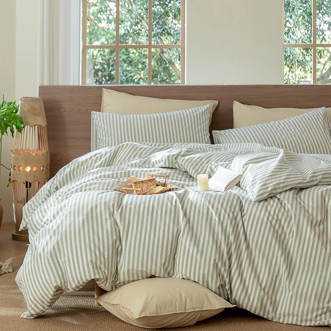Linen Duvet Cover Set - Queen
