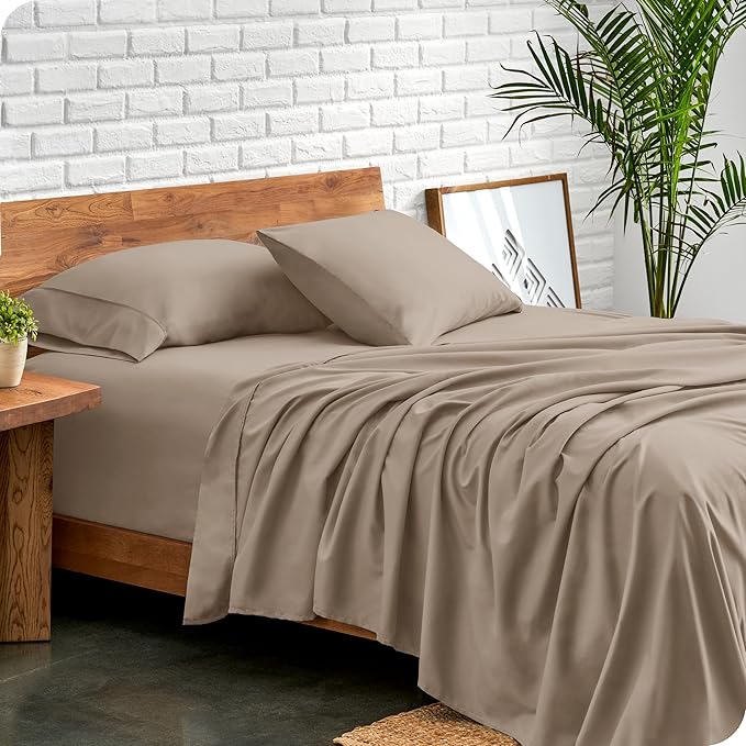 Microfiber Bed Sheet Set - King - 4 Piece