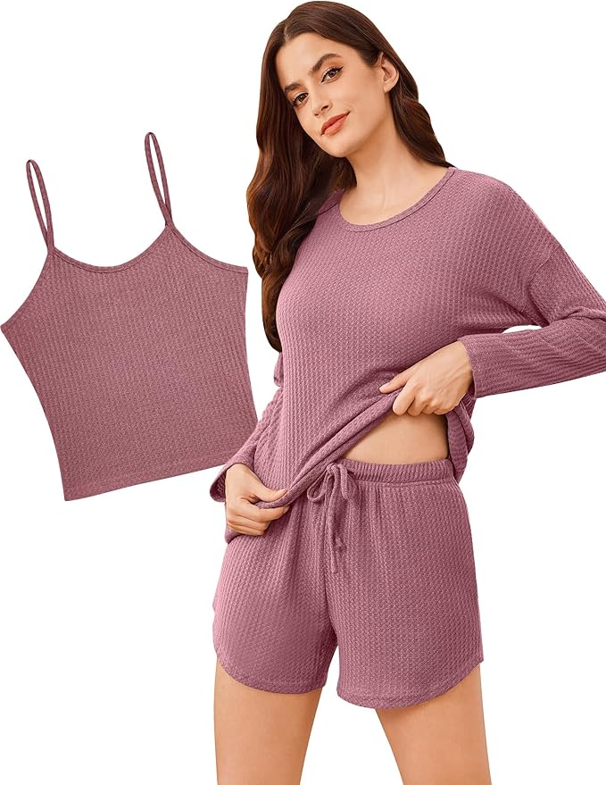 Shorts Pajama Set - Long Sleeve - 3 Piece