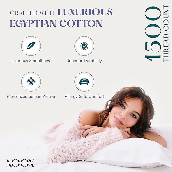 Linen Cooling Pillowcase Set - King - 2 Piece