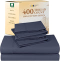 100% Cotton Bed Sheet Set - Queen - 6 Piece