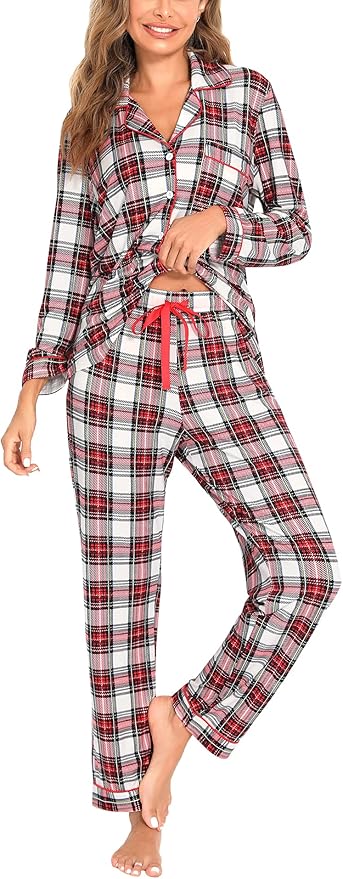 Women's Pajama Set - Long Sleeve - 2 Piece