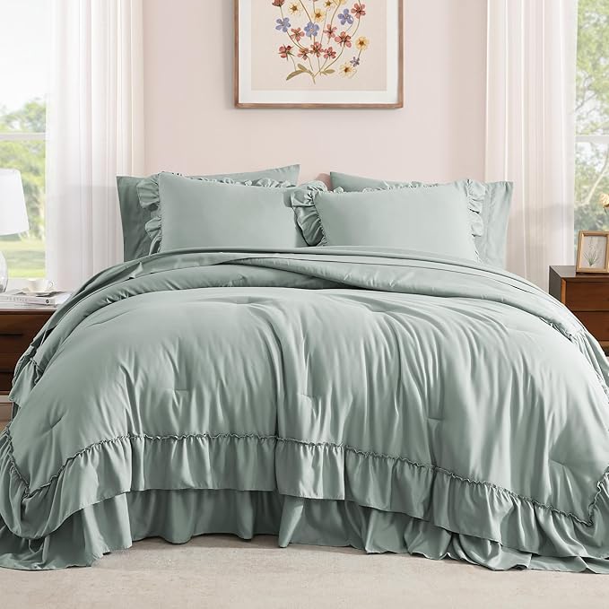 Comforter Set - Queen - 7 Piece
