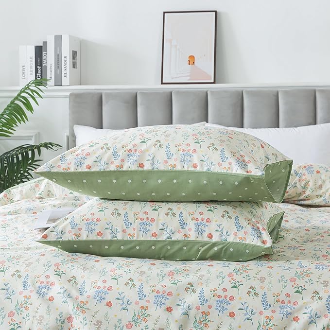 100% Cotton Duvet Cover Set - King - 3 Piece