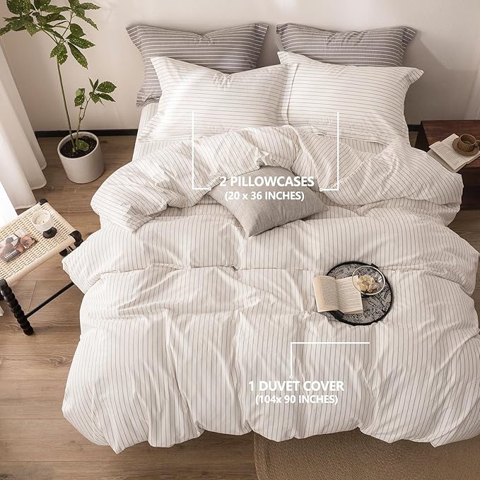 Linen Duvet Cover Set - King