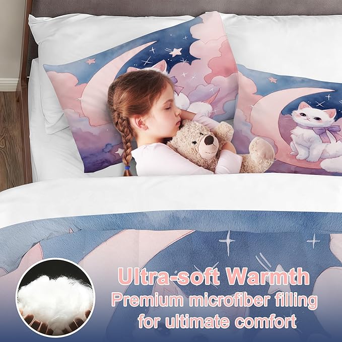 Linen Comforter Set - Full