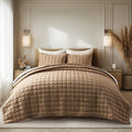 Velvet Quilt Set - Queen