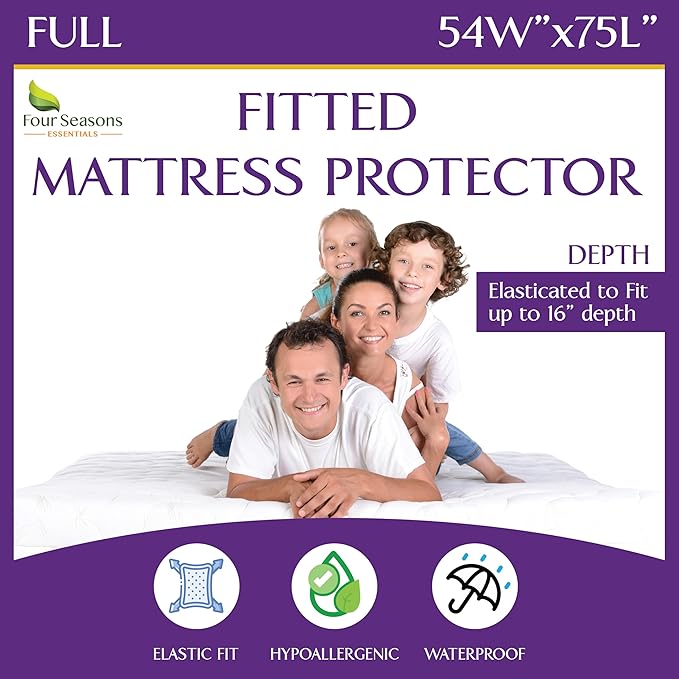 Waterproof Mattress Protector - Full