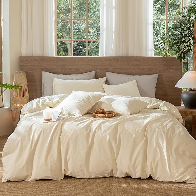Linen Duvet Cover Set - King