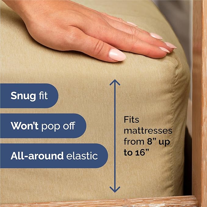 Cooling Bed Sheet Set - King - 4 Piece
