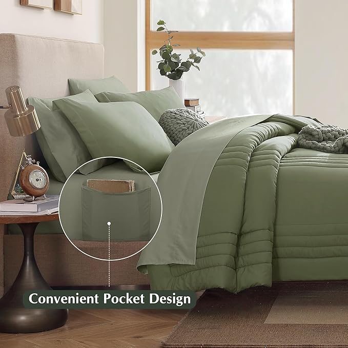 Comforter Set - Queen - 7 Piece