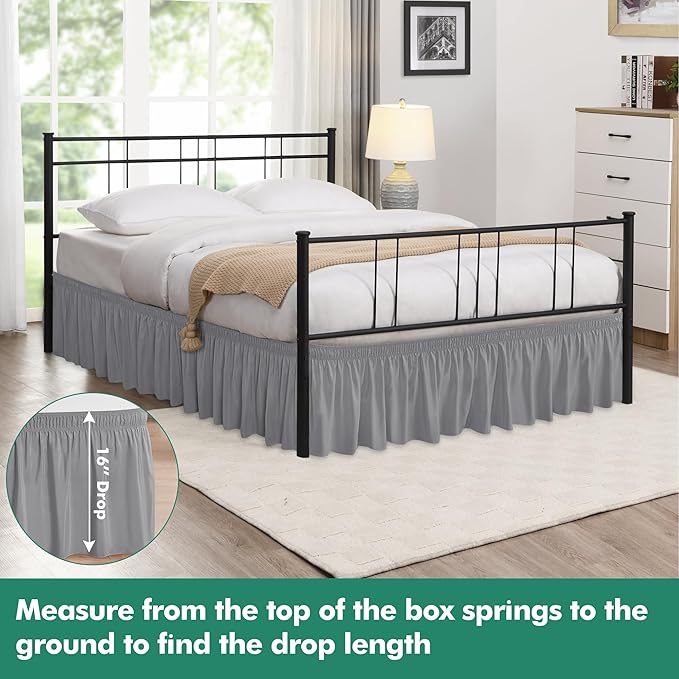 Bed Skirt - Queen - 16 in Drop