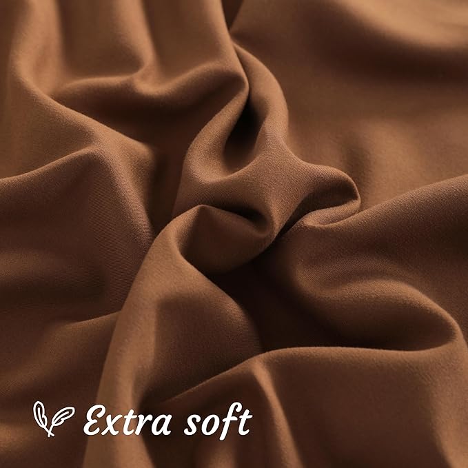 Microfiber Pillowcase Set - King - 20 x 40 in - 2 Pack - 2 Piece