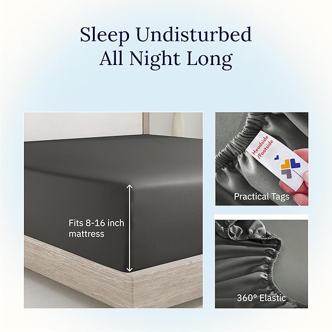 100% Cotton Fitted Sheet - Full