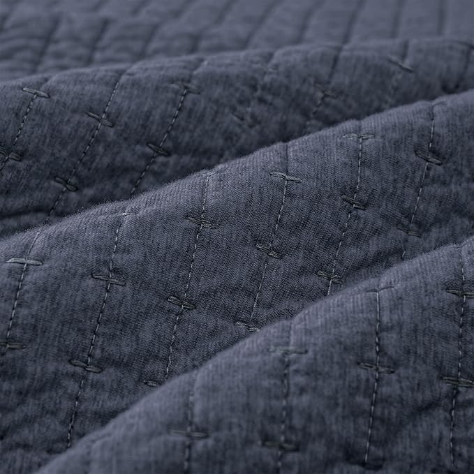 100% Cotton Hypoallergenic Quilt Set - King