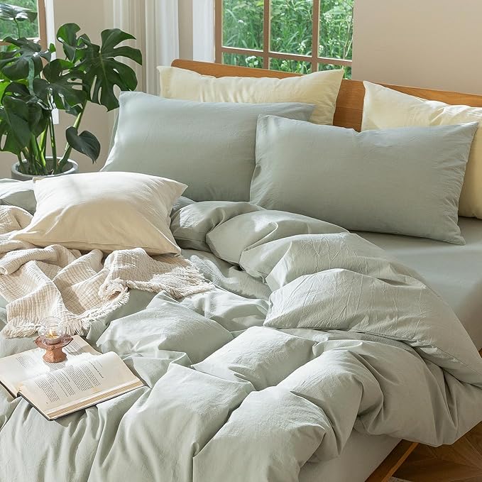 Linen Duvet Cover Set - King
