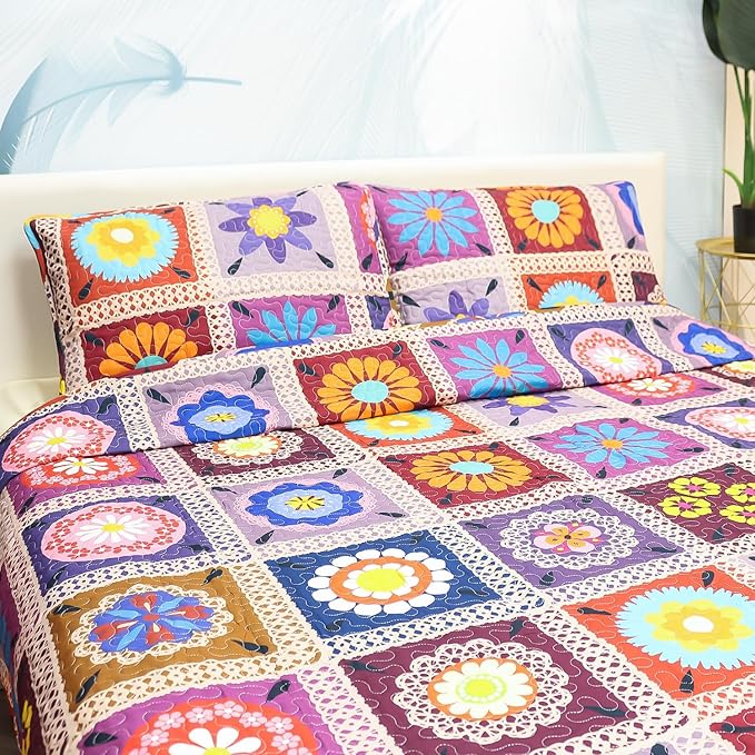 Quilt Set - King - 3 Piece