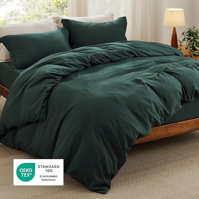 Duvet Cover Set - Queen - 90 x 90 in - 4 Piece
