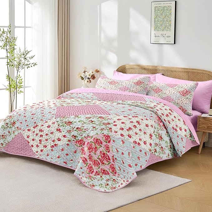 Quilt Set - King - 3 Piece