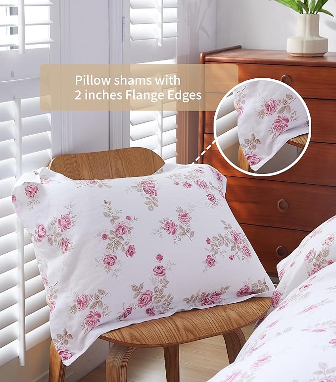 Linen Duvet Cover Set - Queen - 3 Piece