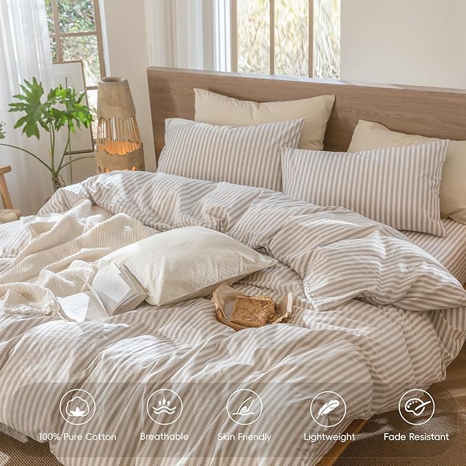 Linen Duvet Cover Set - King
