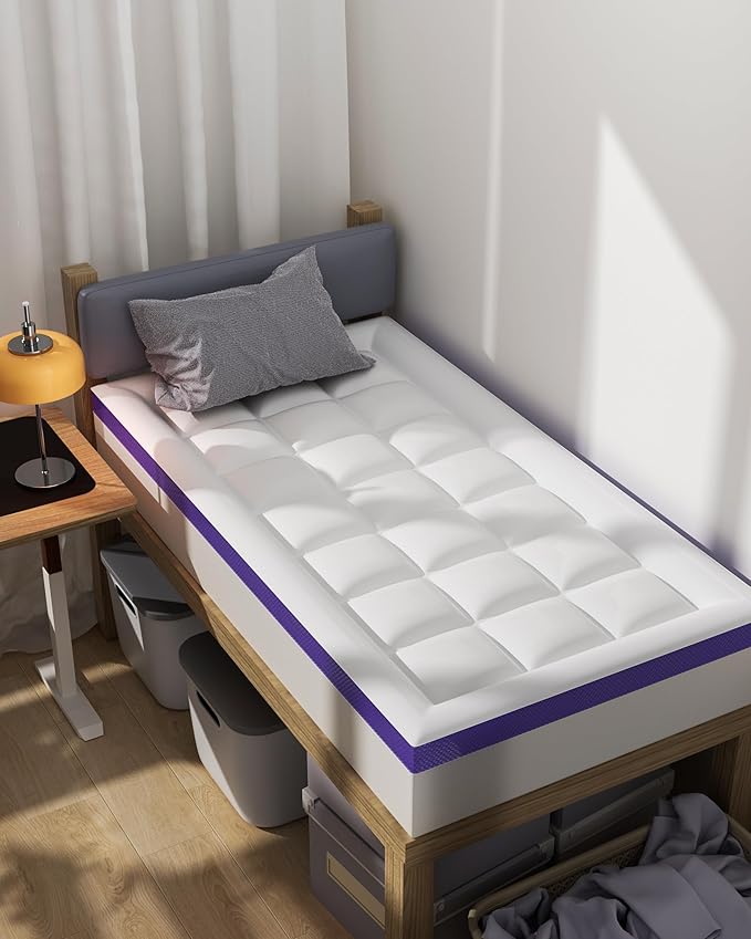 Memory Foam Cooling Mattress Topper - Twin XL