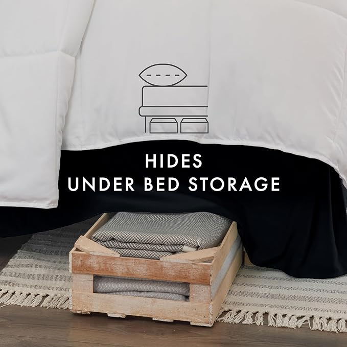 Linen Bed Skirt - King