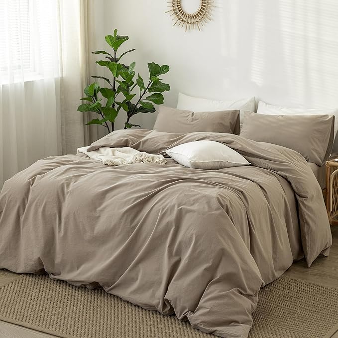 Linen Duvet Cover Set - King