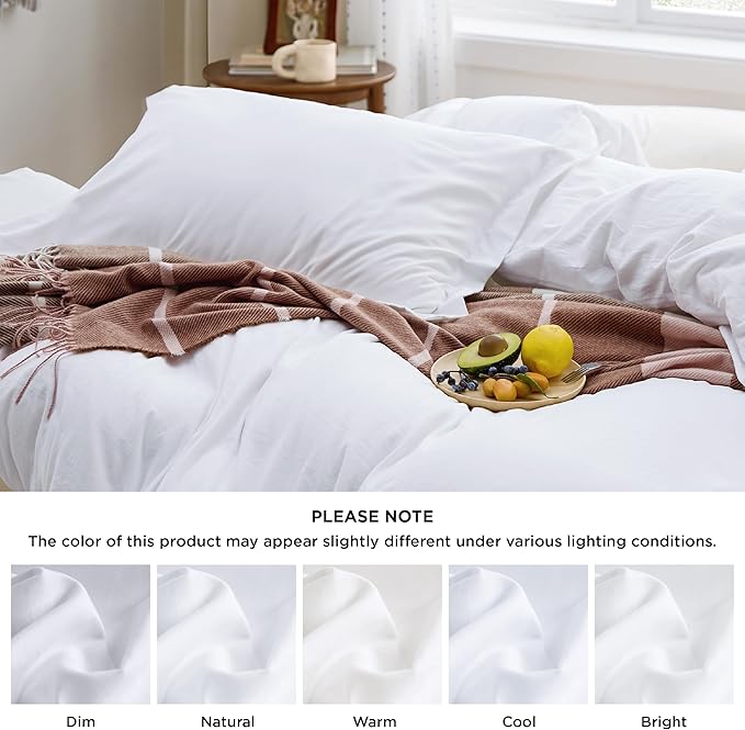 Duvet Cover Set - Full - 80 x 90 in - 3 Piece
