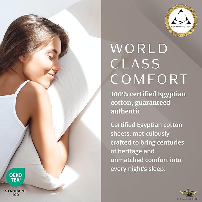 Cooling Bed Sheet Set - Queen - 18 in Deep Pocket