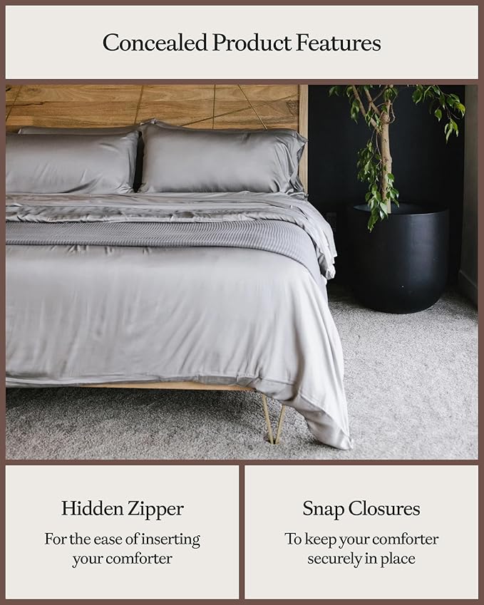 Bamboo Cooling Duvet Cover - Twin