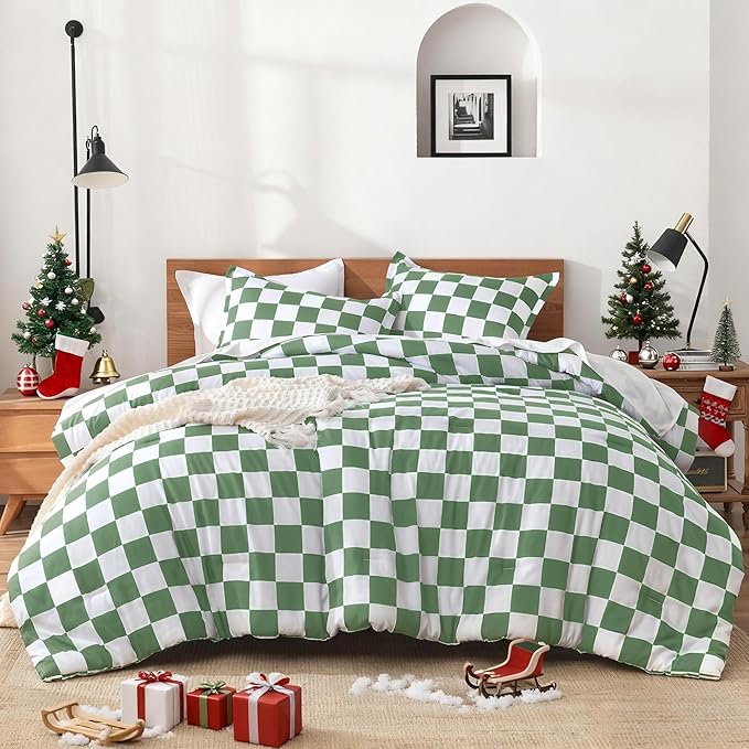 Microfiber Comforter Set - Queen - 90 x 90 in - 3 Piece