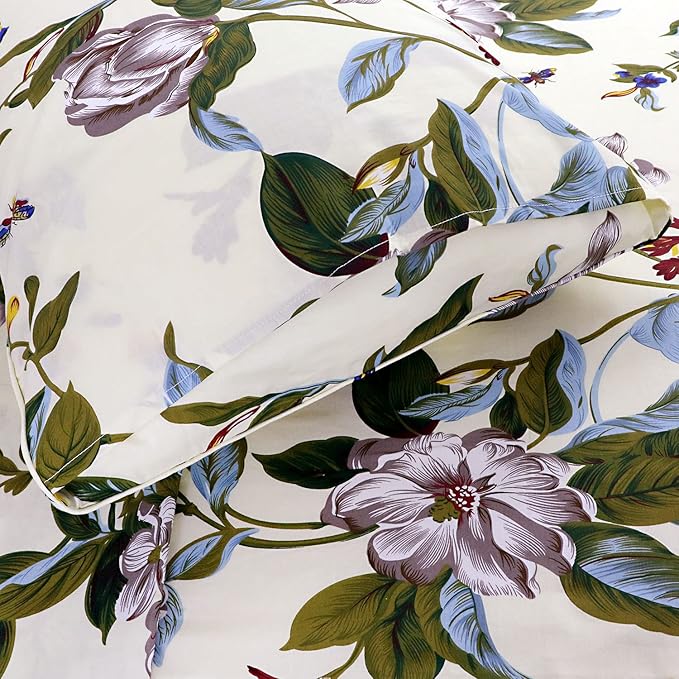 100% Cotton Bed Sheet Set - Queen - 4 Piece