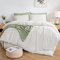 Linen Duvet Cover Set - California King - 3 Piece