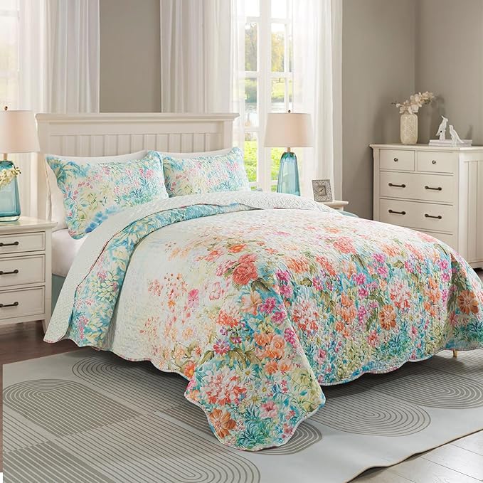 Microfiber Quilt Set - King